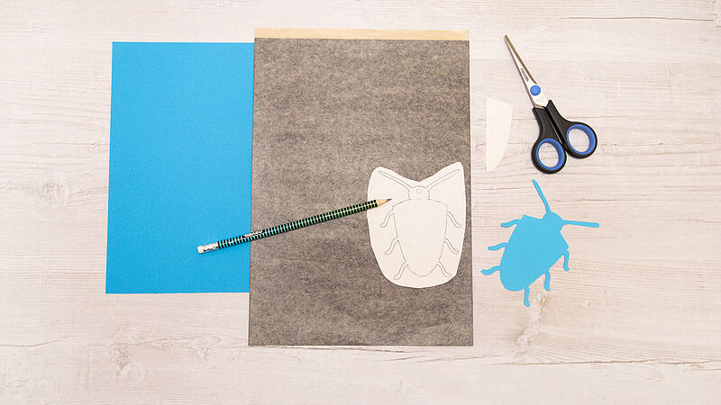 Wabenkäfer - Schritt 1