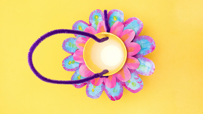 Blütenkorb - Schritt 8