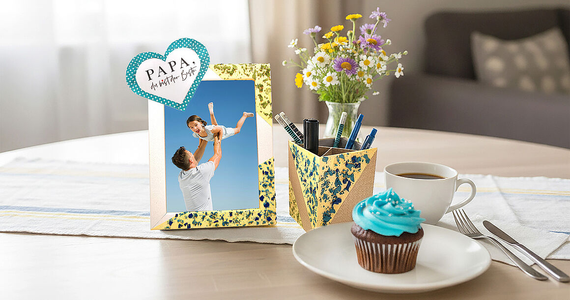 Vatertag Bild & Stiftehalter