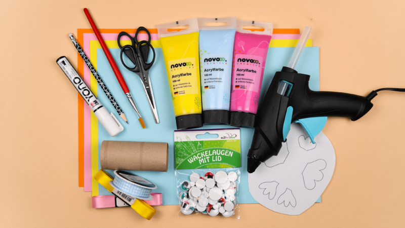 Material - Hühner-Täschchen