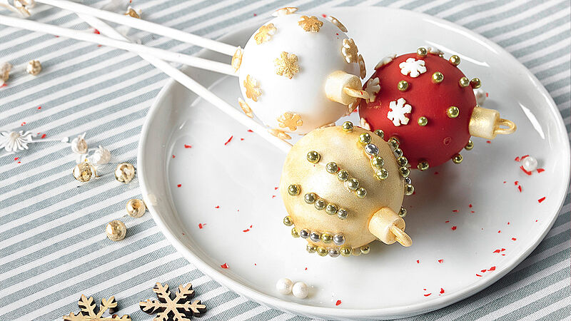 Xmas-CakePops - fertig