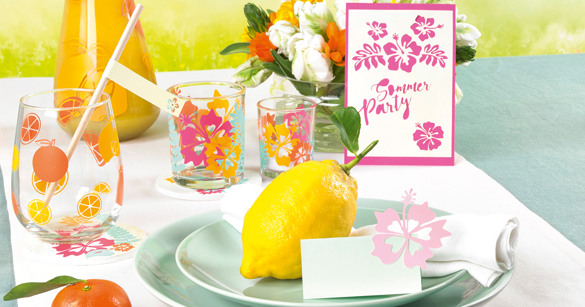 CRICUT Partyeinladung