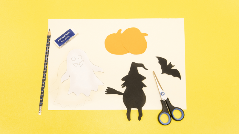 Halloween-Girlande - Anleitung 1