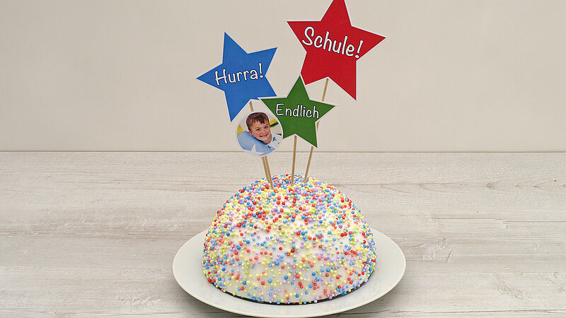 bunte Torte - Schritt 5