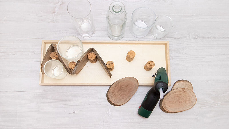 Tischdeko Holz - Bild 4