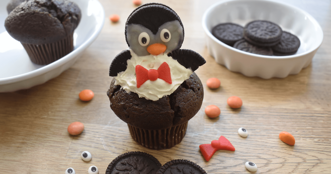 Pinguin Cupcakes