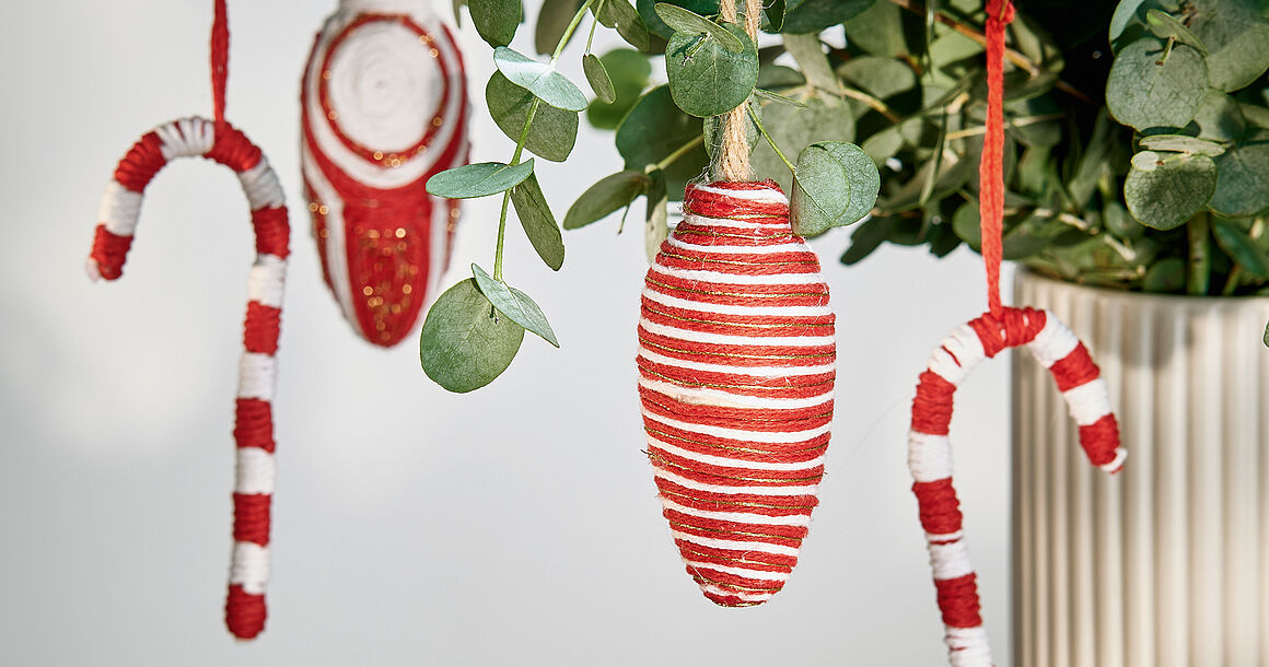 Makramee-Christbaumschmuck