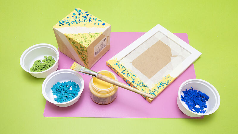 Vatertag Stiftehalter & Bild - Schritt 3