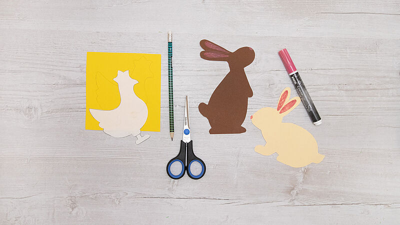 Ostersäckchen - Schritt 1