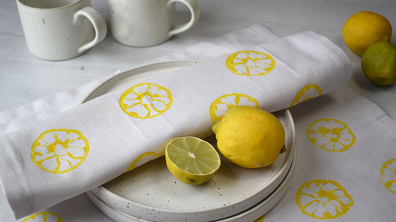 Zitronendruck - Schritt fertig 1