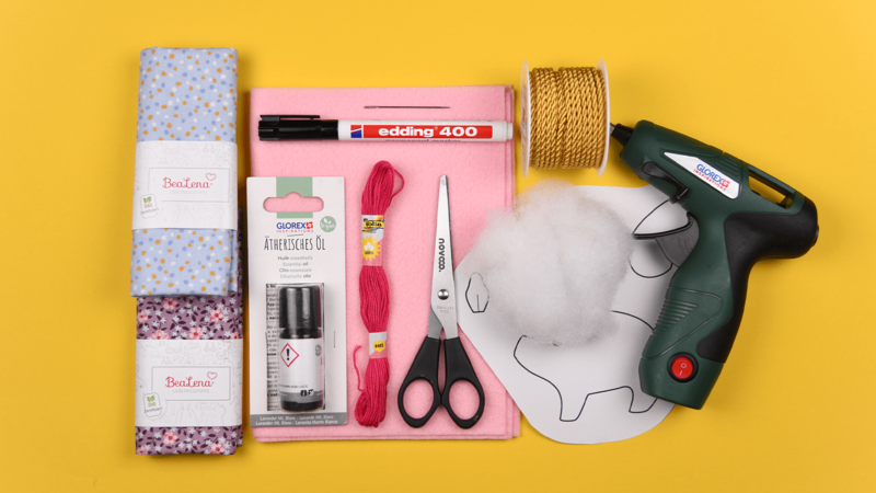 Filzschwein Material