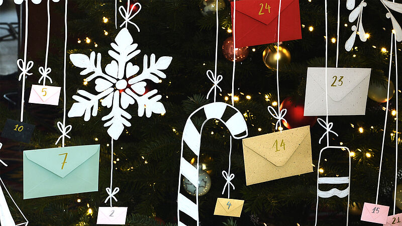 Fenster-Adventkalender -Schritt 1