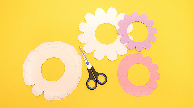 Blütenkorb - Schritt 2