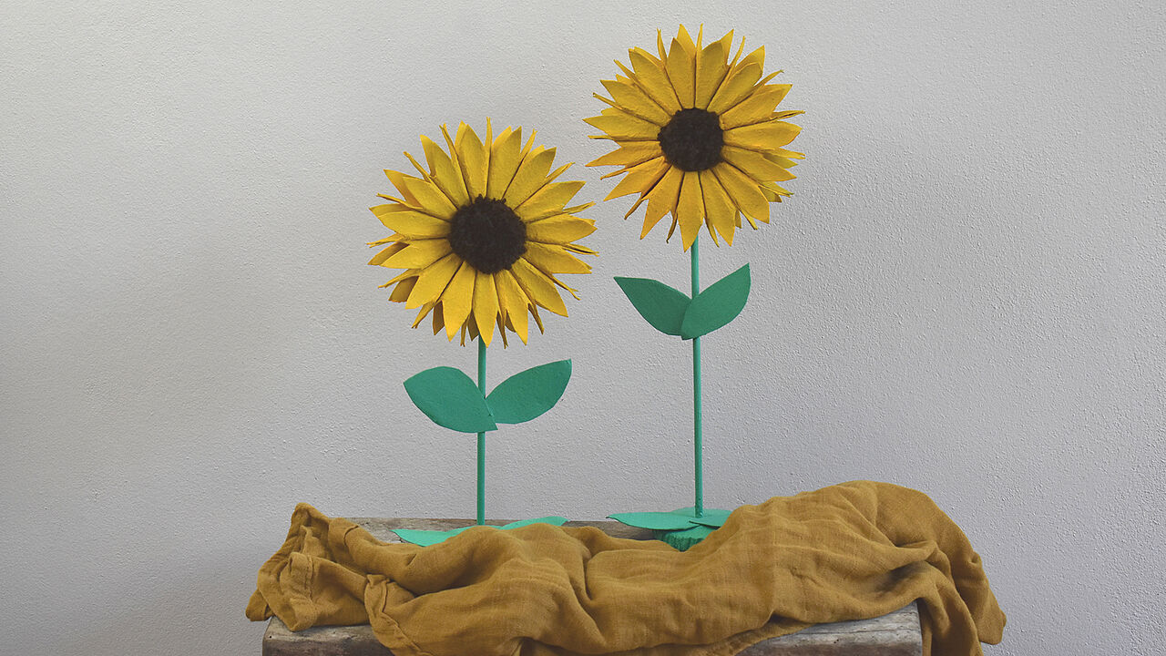 Fröhliche Sonnenblumen - Ideenwerk
