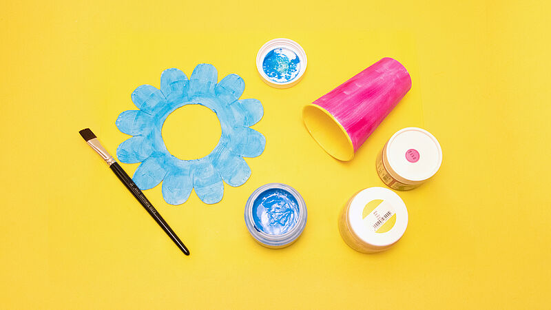 Blütenkorb - Schritt 3