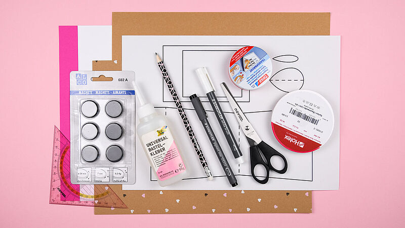 Muttertagskarte - Material