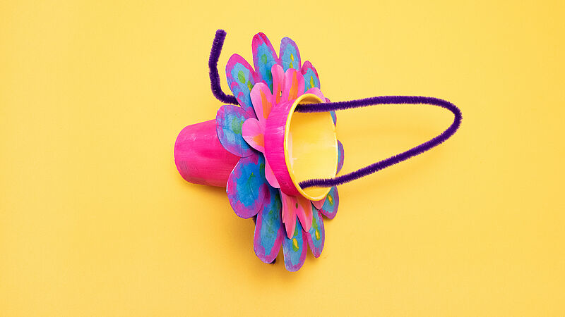 Blütenkorb - Schritt 7