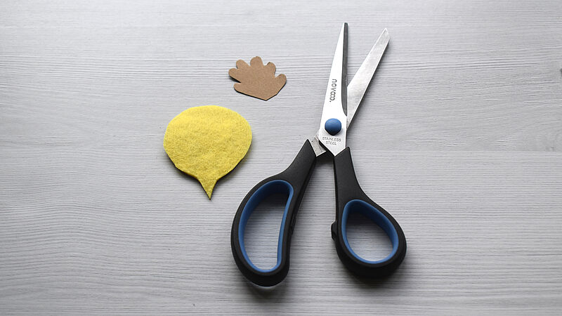 Filzgemüse - Schritt 3