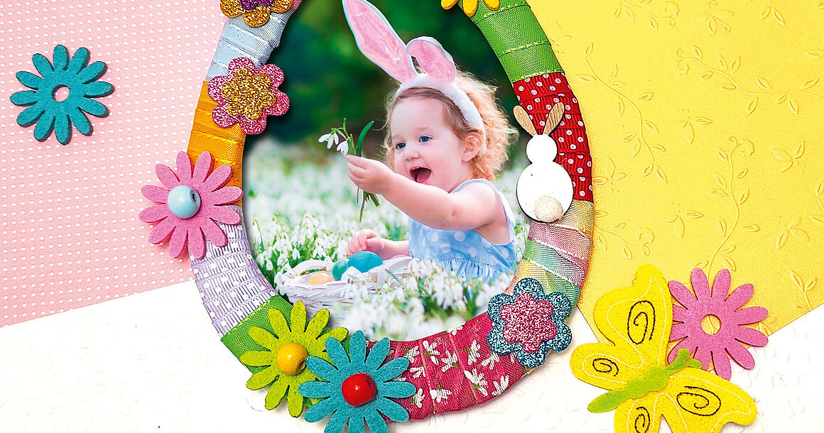 Bild im Oster-Rahmen