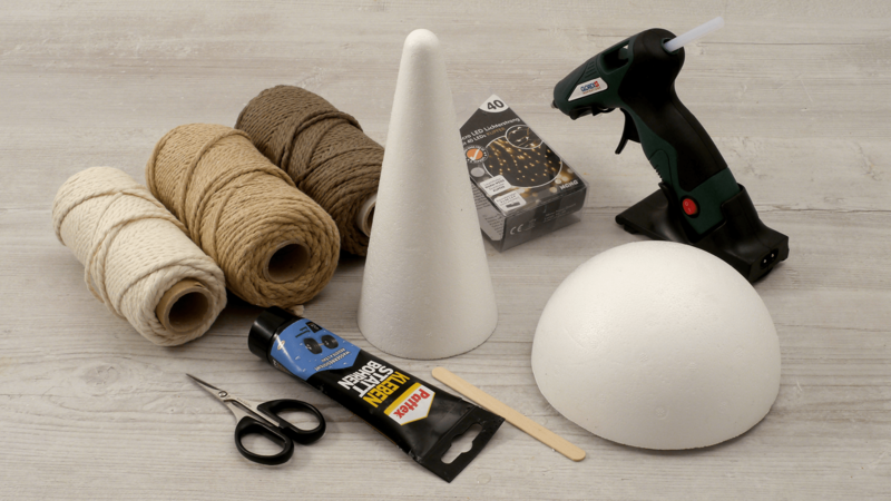 Pilzlampe - Material 