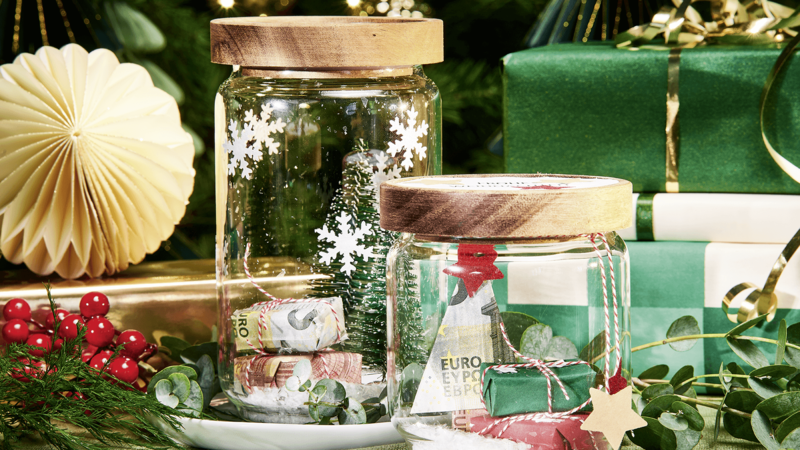 Winterwunderland im Glas - Schritt 8