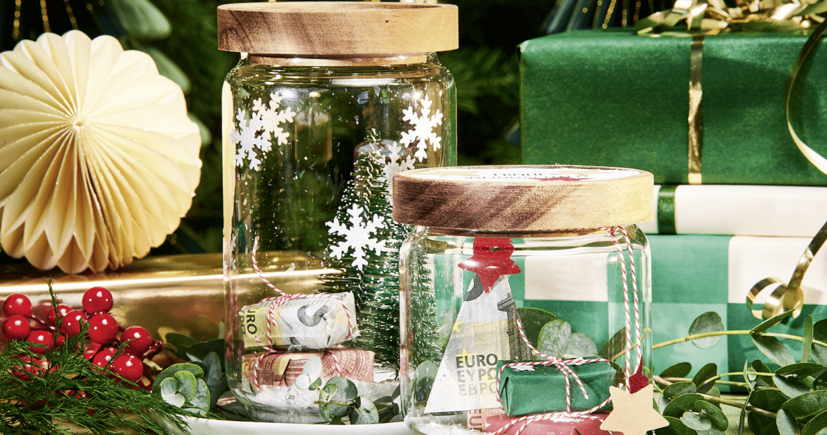 Winterwunderland im Glas