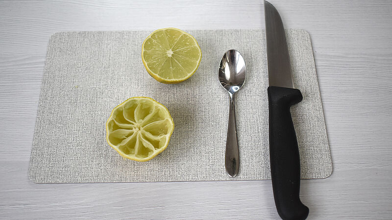 Zitronendruck - Schritt 1