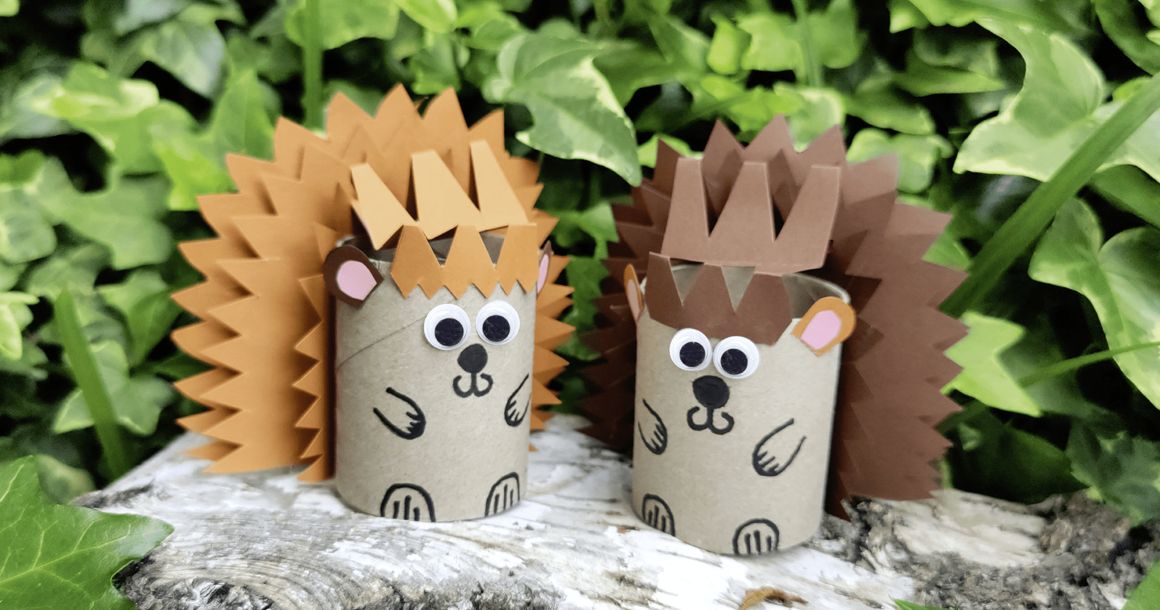 Klorollen-Igel - Anleitung
