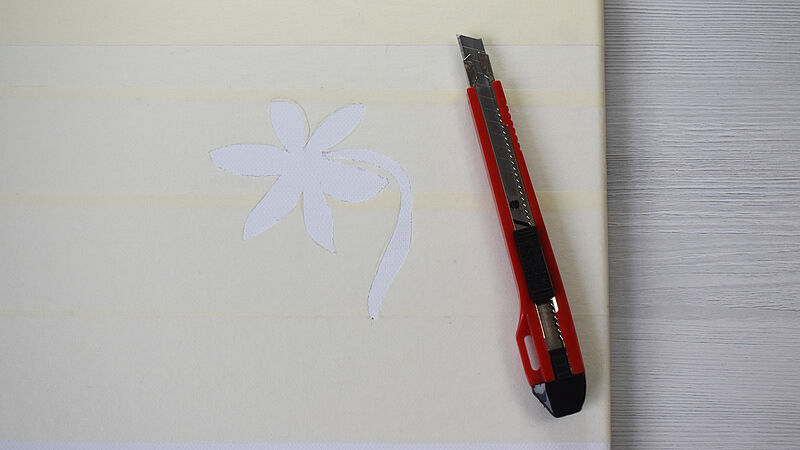 Squeegee-Painting-Bild - Schritt 3