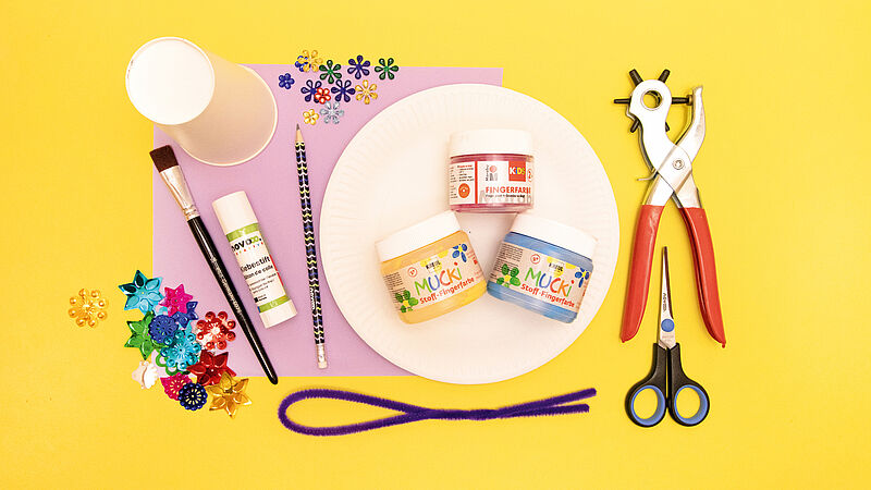 Blütenkorb - Material