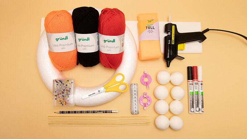 Halloween_Kranz - Material