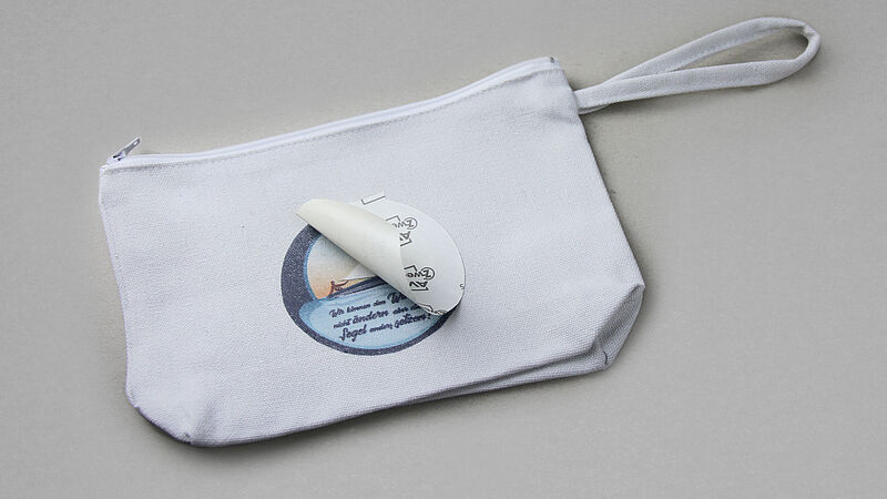 Tasche mit Textildruck - Schritt 3