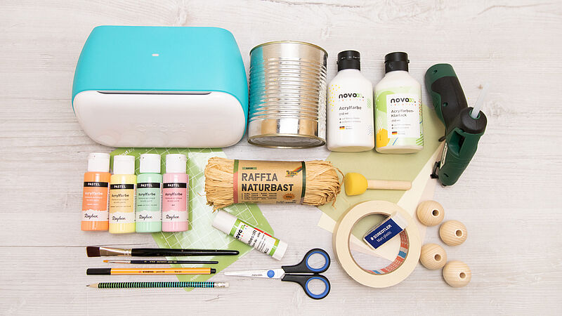 Dosen im neuen Look - Material