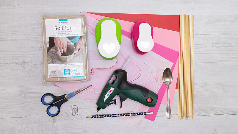 Herzgeschenk - Material