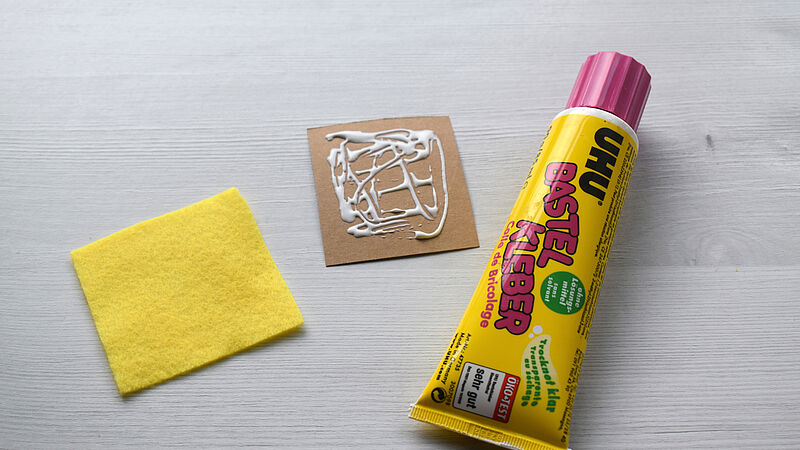 Filzgemüse - Schritt 2