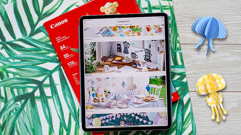 Canon Creative Park App