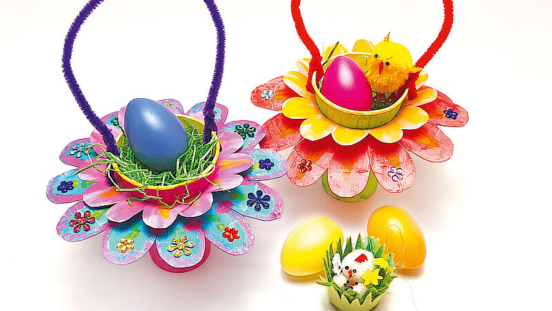 Blütenkorb - fertig