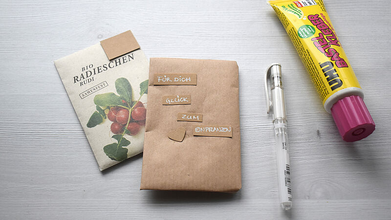 Filzgemüse - Schritt 7