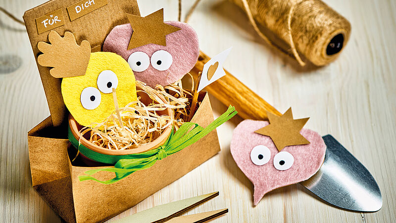 Filzgemüse - fertig