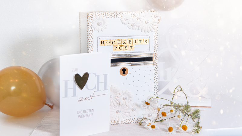 Box für Hochzeitspost - fertig