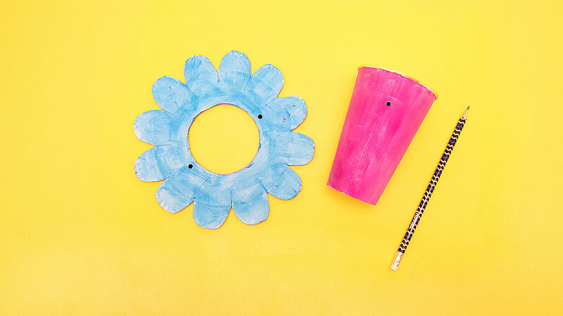 Blütenkorb - Schritt 5