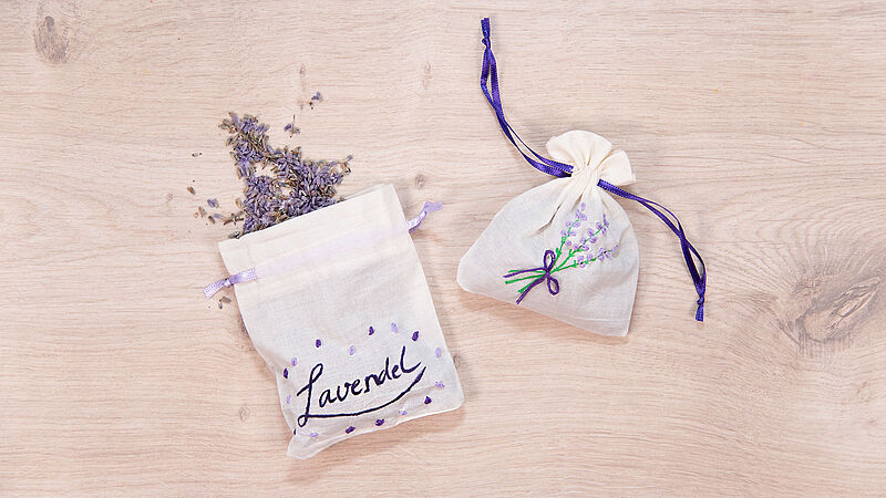 Selbstgemachte Lavendel-Säckchen - Schritt 4