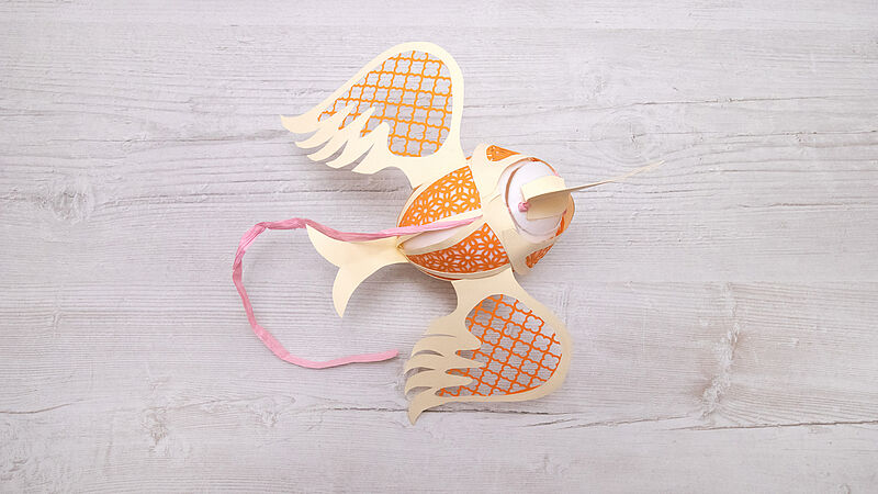 leuchtende Vögel - Schritt 11