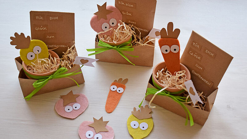 Filzgemüse - Schritt 8