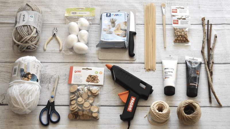 DIY-Eicheln - Material