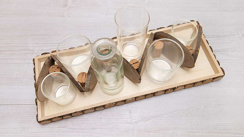 Tischdeko Holz - Bild 6