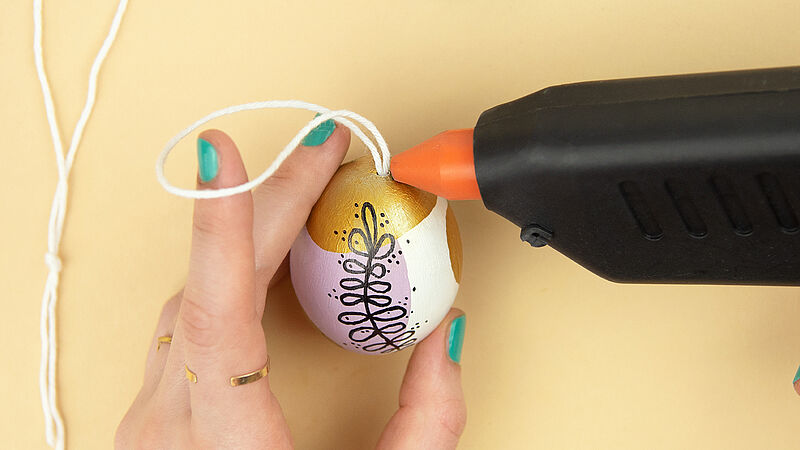 Line Art Eier - Schritt 5