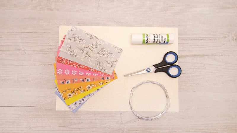 Schmetterlingsecken - Material