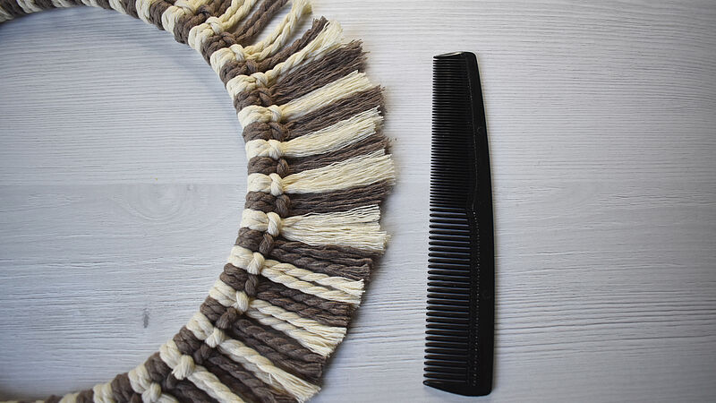 Upcycling_Makramee-Spiegel - Bild 7