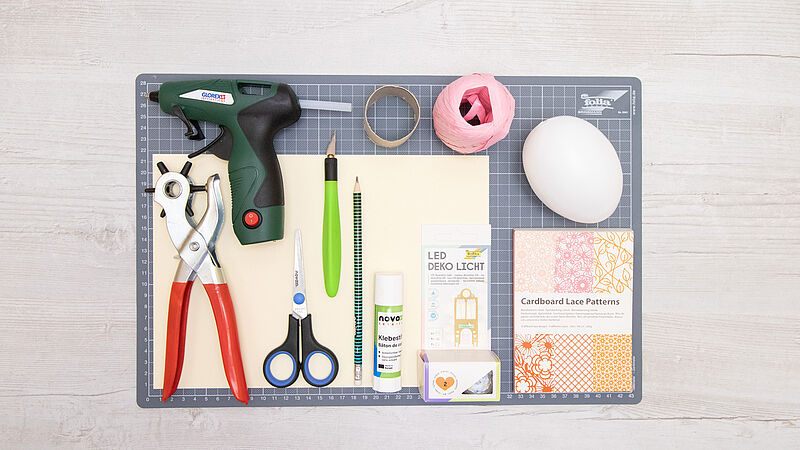 leuchtende Vögel - Material